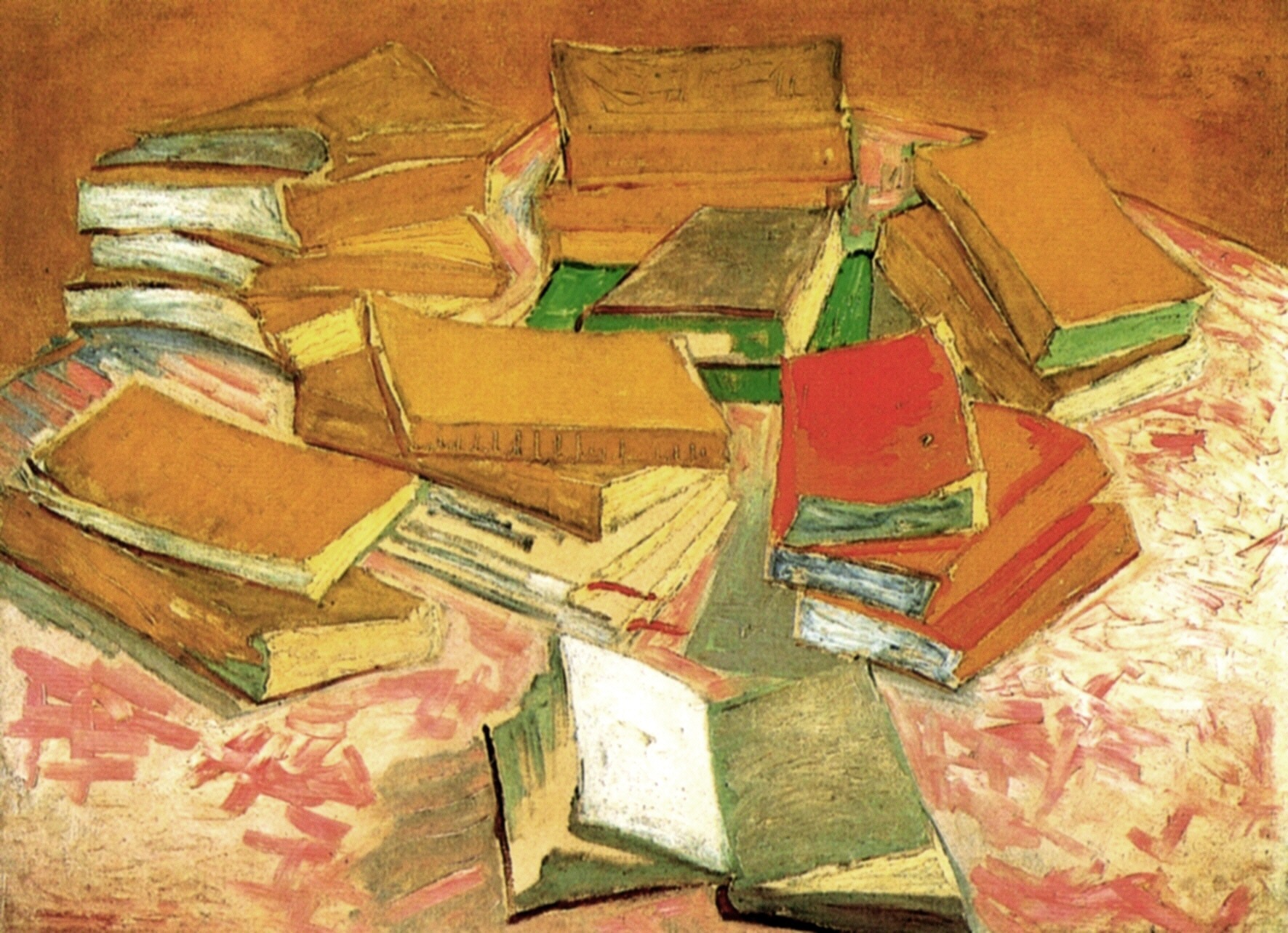 Картина Ван Гога Натюрморт: французские новеллы 1888